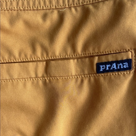 Prana Men's Yellow Swim Board Shorts - Picture 3 of 9